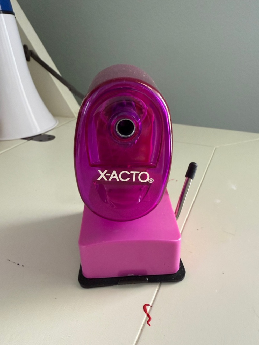 X-ACTO Pink Electric Pencil Sharpener